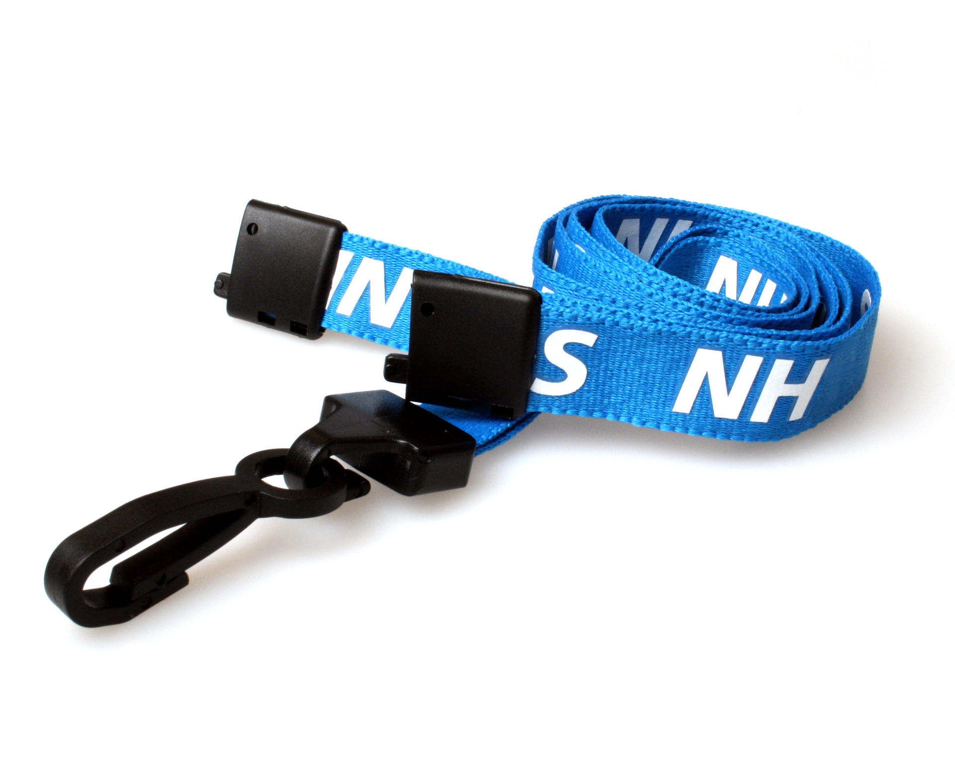 Image of Digital ID 15mm Recycled NHS Lanyards with Breakaway and Plastic J...