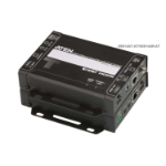 ATEN VE814A AV extender AV transmitter & receiver Black