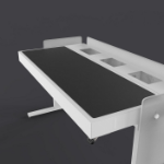 Heckler Design 6U Lecern Deskpd - Chrcol