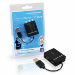 Conceptronic C4PUSB2_V3 hub de interfaz 480 Mbit/s Negro