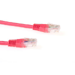 ACT Rode 1 meter LSZH U/UTP CAT6 patchkabel met RJ45 connectoren