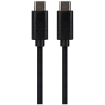 Maplin USB-C to USB-C Cable Braided 3.2 Gen2 10Gbps 100W Super Speed Power Delivery 1m