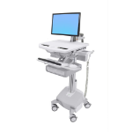 Ergotron StyleView White Flat panel Multimedia cart