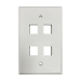 Tripp Lite N042AB-004-IVM wall plate/switch cover Ivory