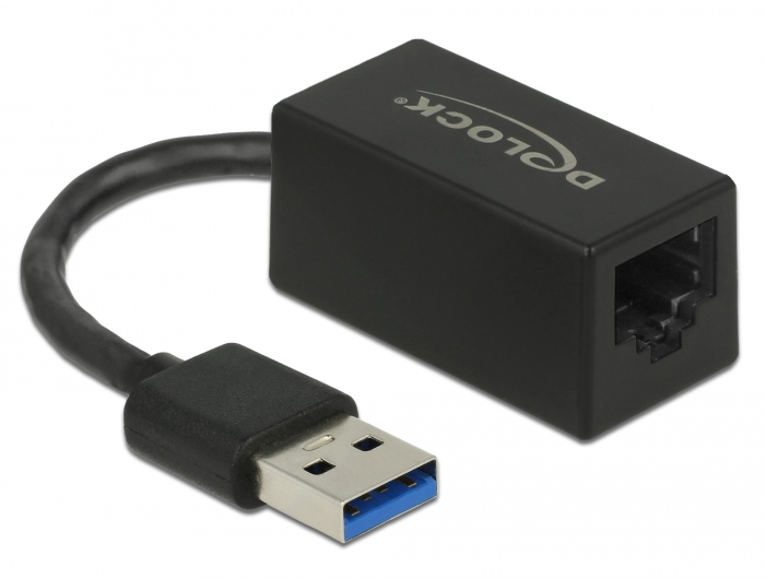 66039 DELOCK Netzwerkadapter - USB 3.2 Gen 1 - Gigabit Ethernet x 1