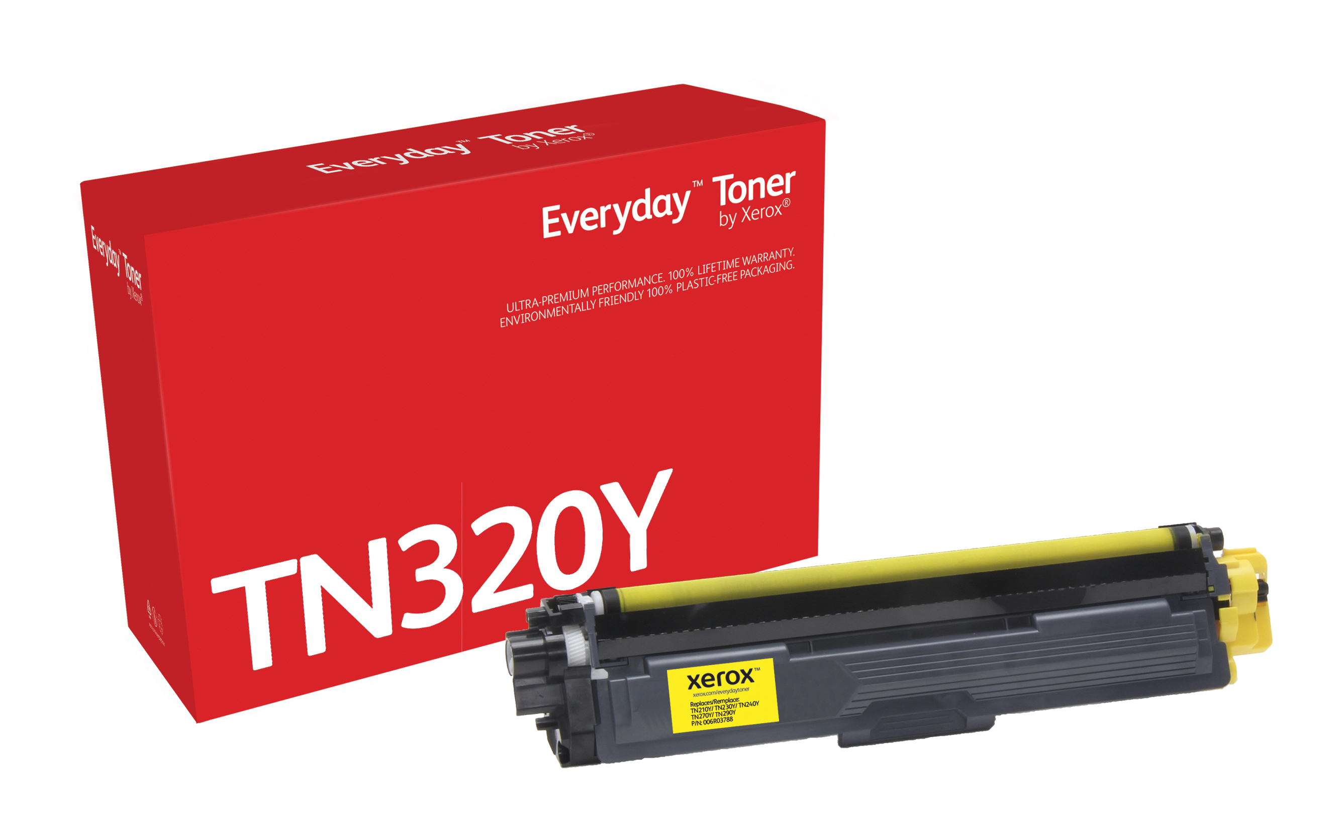 Image of Xerox 006R03788 Toner-kit yellow, 1.4K pages (replaces Brother...