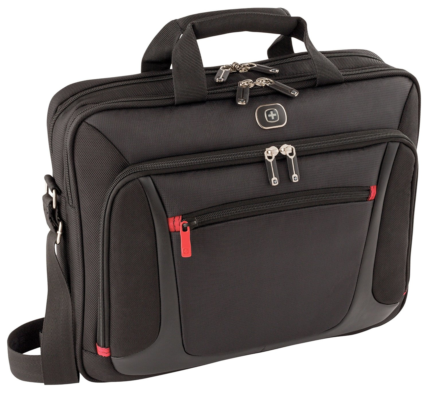 Image of Wenger/SwissGear 600643 notebook case 38.1 cm (15") Briefcase Black