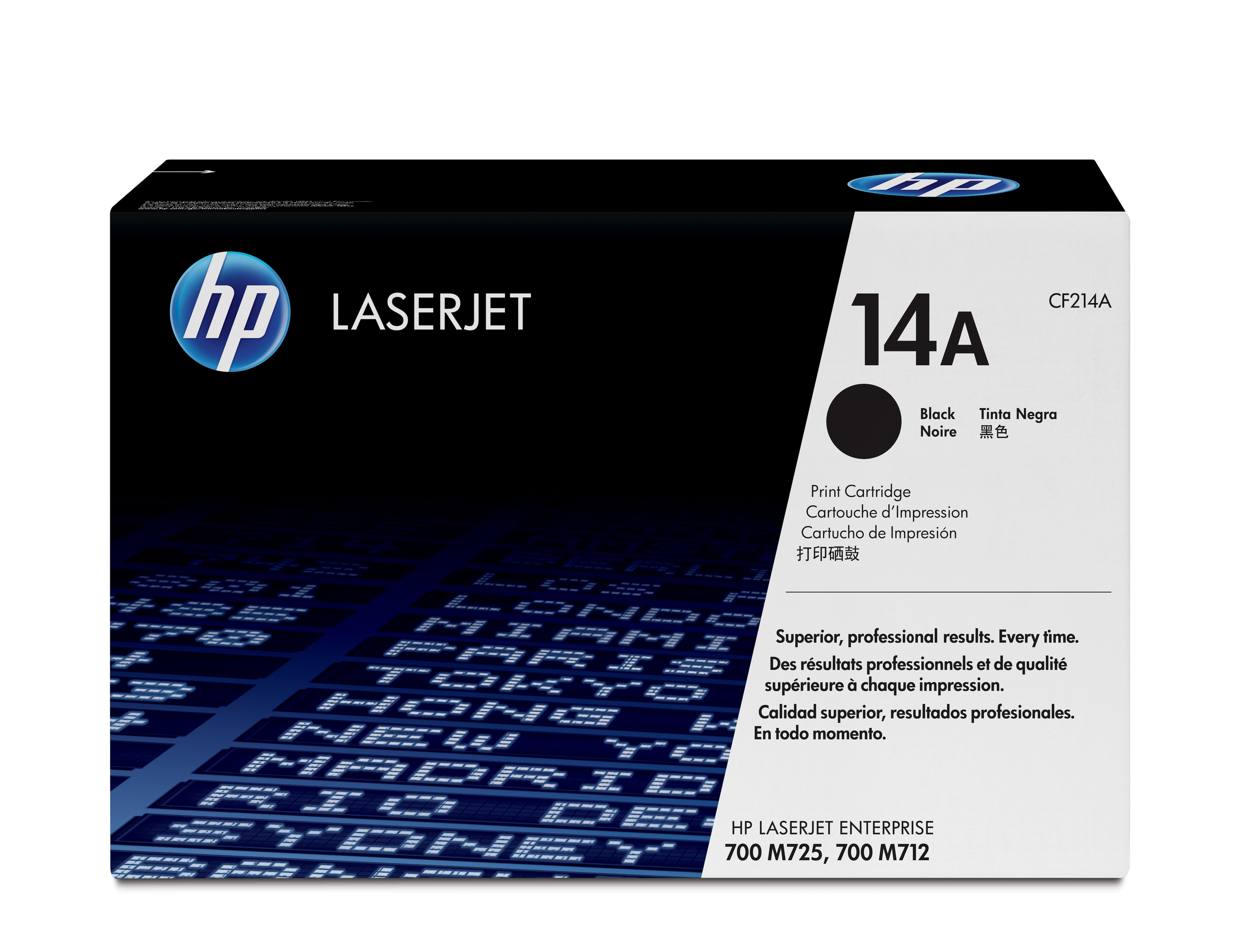 Image of HP CF214A/14A Toner cartridge black, 10K pages ISO/IEC 19752 for...