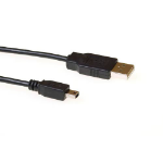 ACT USB 2.0 A male - USB mini B5 male 5,00 m