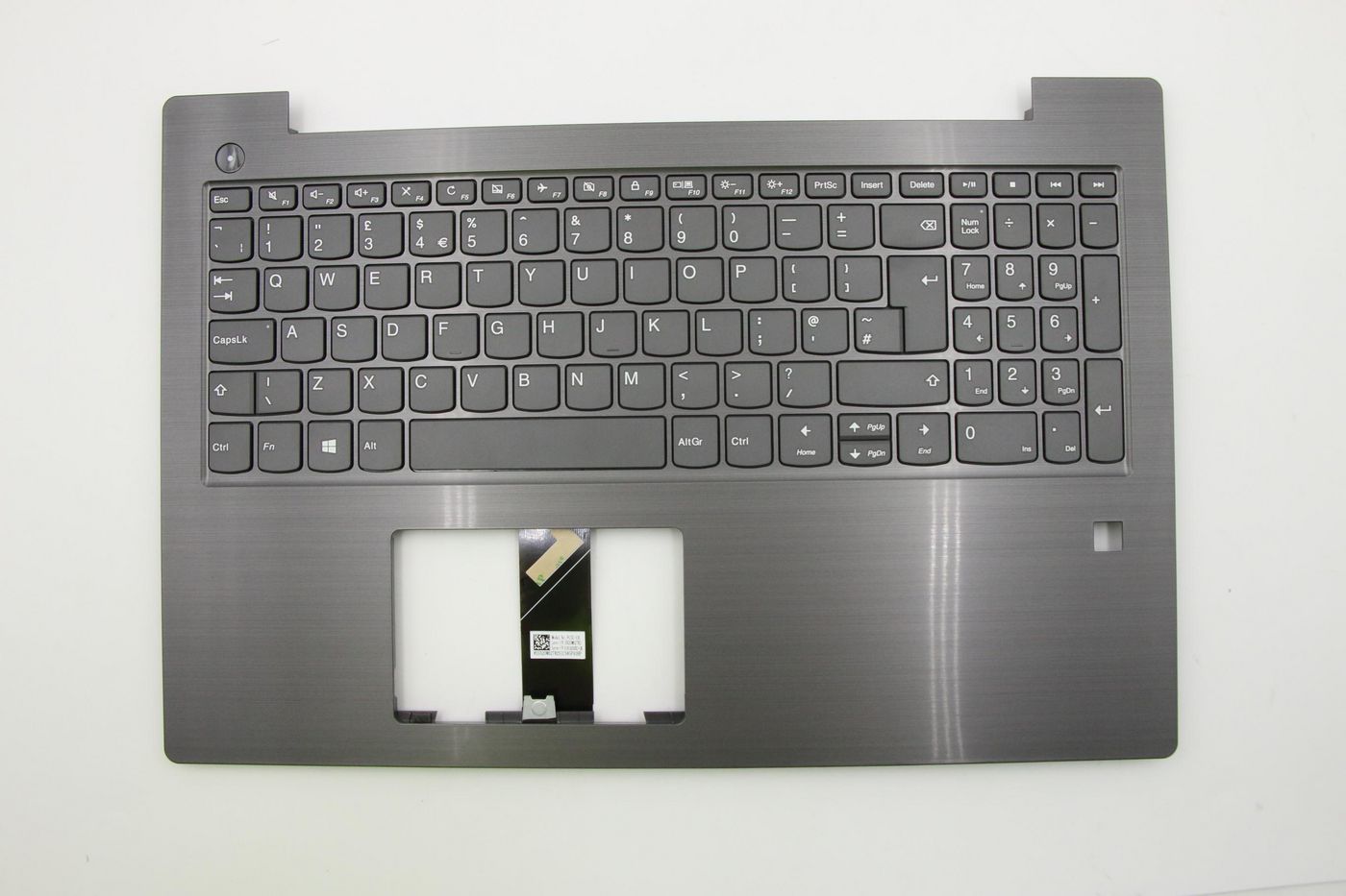 Image of Lenovo Upper Case w/KB (UK) NBL Black - Approx 1-3 working day lead.