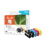Peach 319221 inktcartridge 5 stuk(s) Zwart, Cyaan, Magenta, Geel