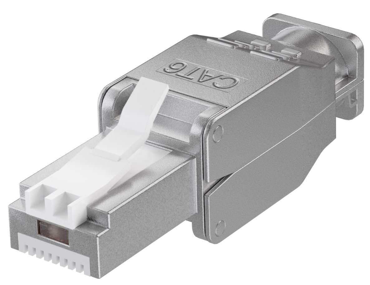Image of Microconnect KON522TL wire connector RJ45 Silver