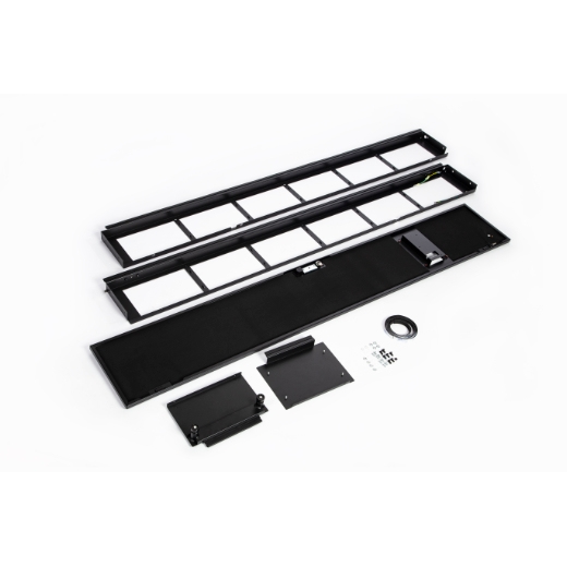 Image of APC Containment Adapter for Uniflair DX InRow Cooling. Front. 42U. Bla