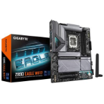 Gigabyte Z890 EAGLE WIFI7 Intel 1851 Socket Motherboard, ATX, 4x DDR5 Slots, 4x M.2 Sockets, 2x USB-C Port, Fitted I/O Shield, 2.5GbE LAN, Wi-Fi 7, 1x DisplayPort / 1x USB-C (USB4)