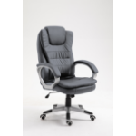 Activejet heated office chair with massage YK7304 grey