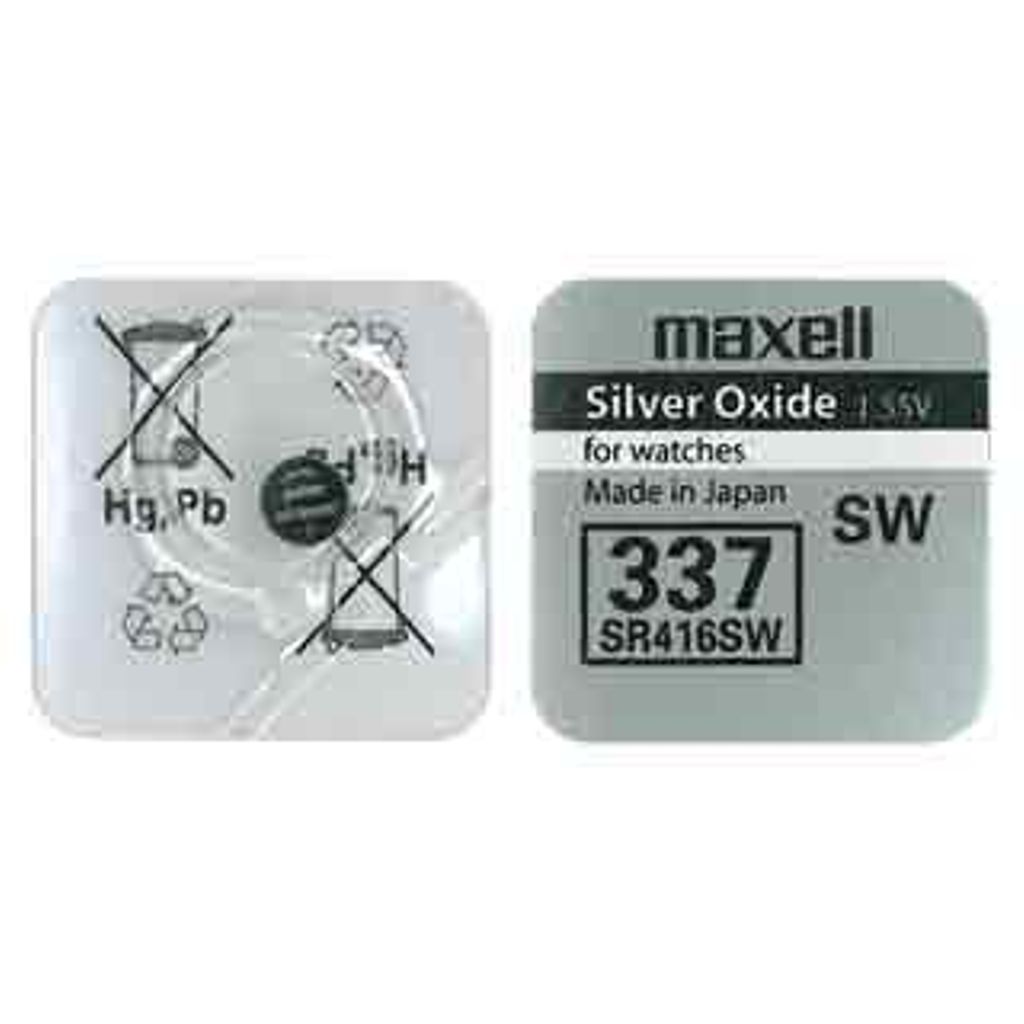 EU Product - 337 / V337 / SR416SW / 280-75 / SB-A5 / LR416 Maxell