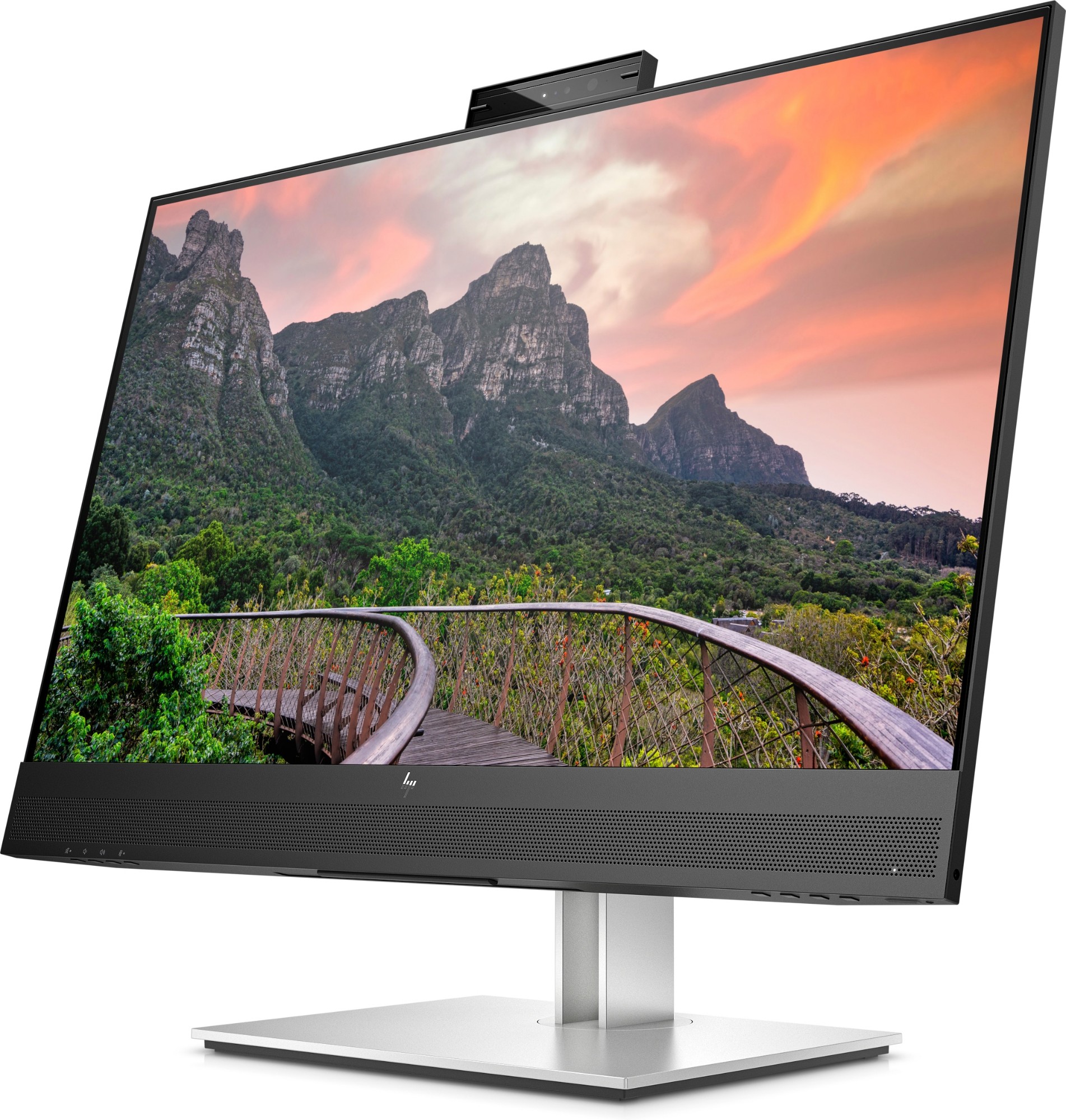 HP E27m G4 computer monitor 68.6 cm (27") 2560 x 1440 pixels Quad HD LCD Black, Silver