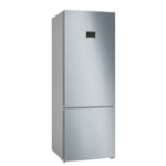 Bosch Serie 4 KGN56XLEB fridge-freezer Freestanding 508 L E Stainless steel