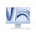 Apple CTO/iMac 24 M3/Apple M3 chip with 8core CPU with 4 performance cores and 4 efficiency cores, 10core GPU and 16core Neural Engine Blue/16GB/2TBSSD/Apple Magic Keyboard with Touch ID- UK English (Please note: Power supply must be selected separately f