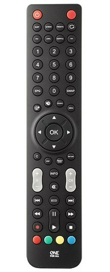 Image of One For All URC 1921 remote control TV Press buttons