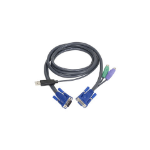 iogear PS/2 - USB Intelligent KVM cable 1.8 m