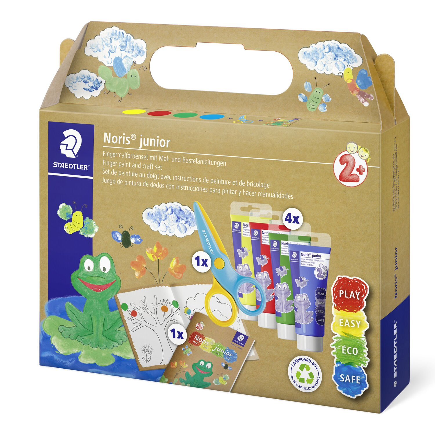EU Product - Fingermalfarbe Noris junior Bastel-Set retail thumbnail