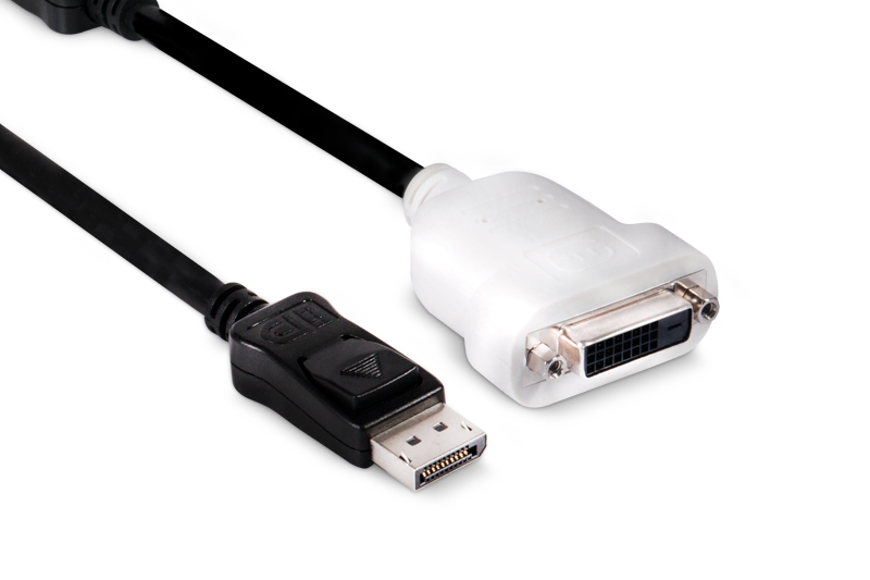 Image of CLUB3D DisplayPort to DVI-D Single Link Adapter Cable