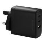 dbramante1928 IT - UK W. Charger - 2xUSB-C 100W + 1xUSB-A - BLK