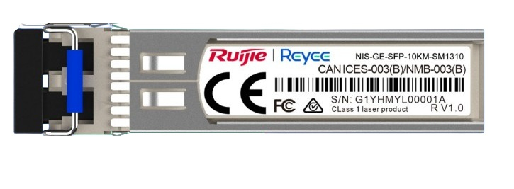 Ruijie Networks NIS-GE-SFP-10KM-SM1310 network transceiver module Fiber optic 1000 Mbit/s 1310 nm