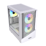 VIDA SPIRE M MATX WHITE GAMING CASE Micro Tower