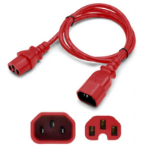 AddOn Networks ADD-C142C1514AWG6FRD power cable Red 1.83 m C14 coupler C15 coupler