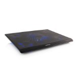 Modecom SILENT FAN MC-CF15 notebook cooling pad 43.2 cm (17") Black