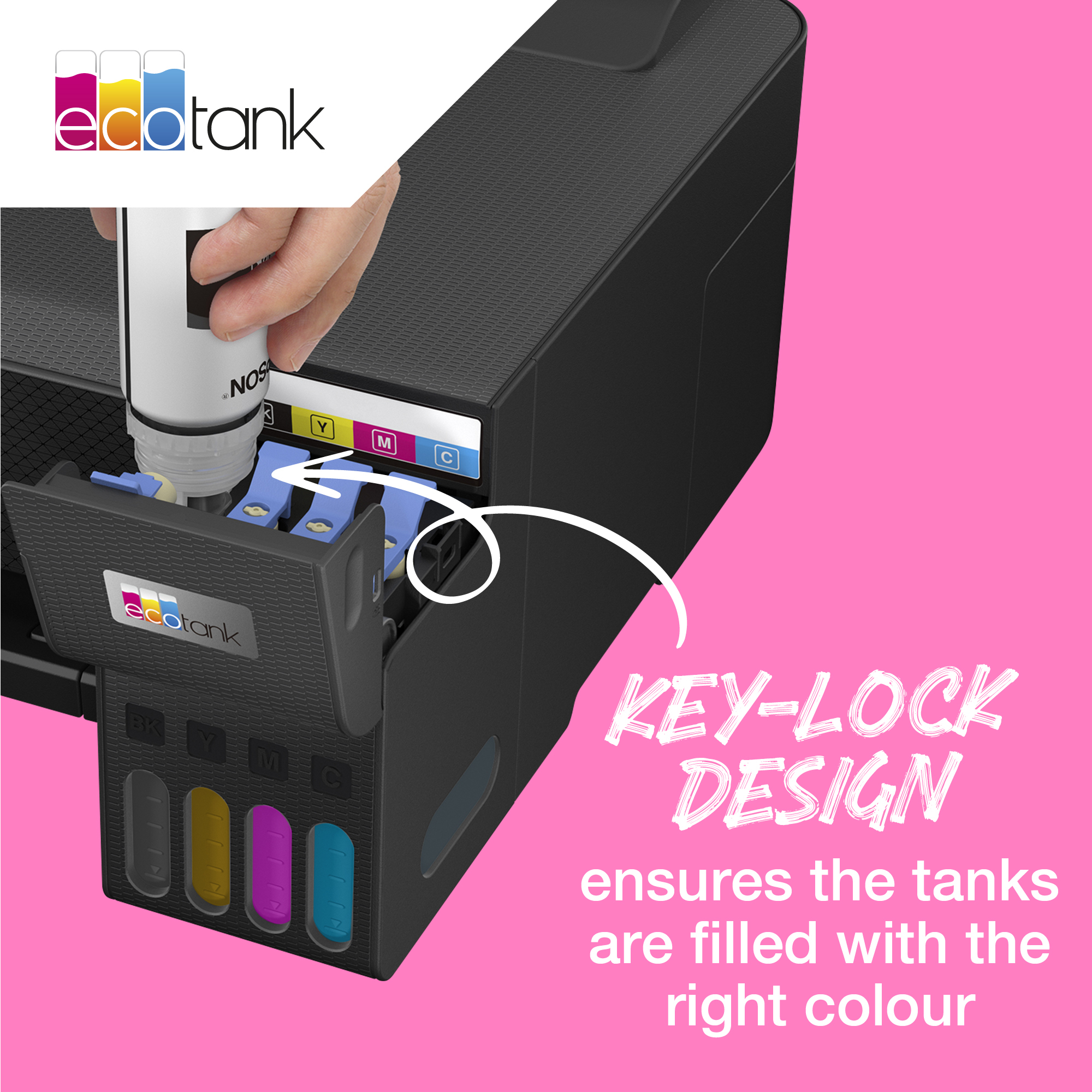 Epson 104 EcoTank Ink Bottle Black C13T00P140