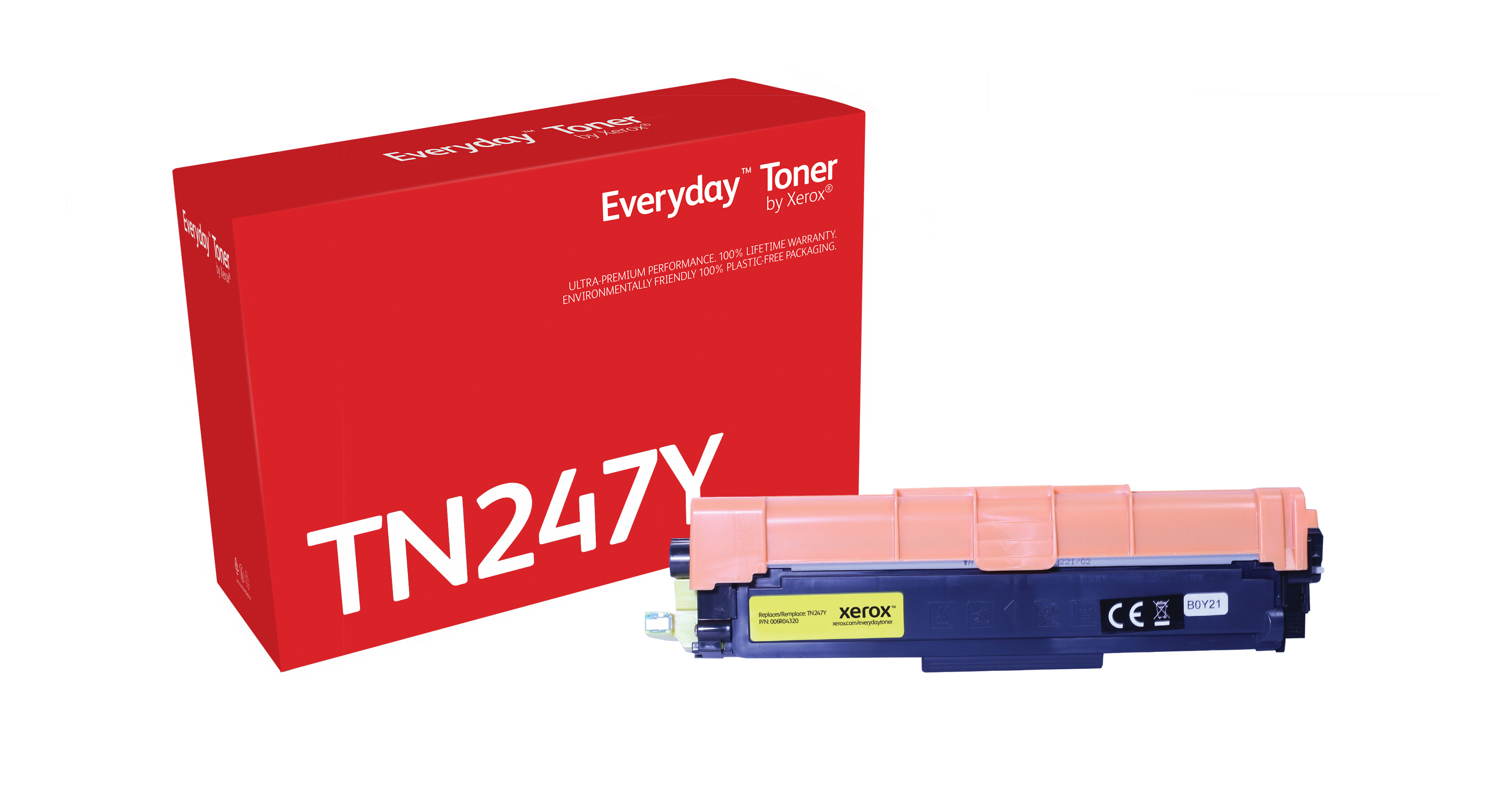 Image of Xerox 006R04320 Toner-kit yellow, 2.3K pages (replaces Brother...