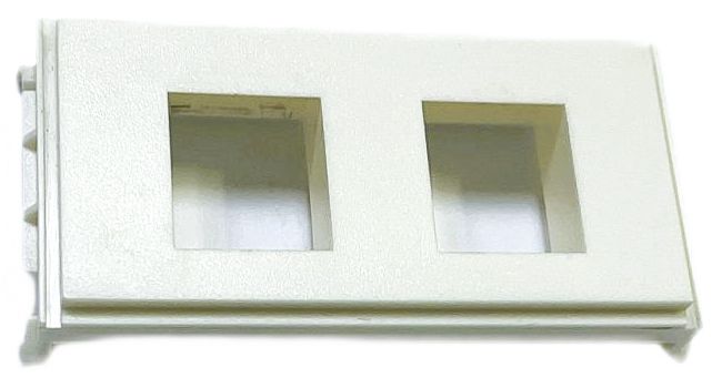 VivoLink Outlet Panel for 2 x Keystone