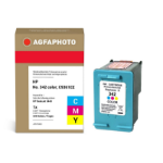 AgfaPhoto APHP342C inktcartridge 1 stuk(s) Compatibel Normaal rendement Cyaan, Magenta, Geel