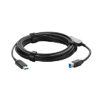 Vaddio 440-1015-008 USB cable USB 3.2 Gen 2 (3.1 Gen 2) 8 m USB B USB A Black