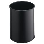 Durable 330101 waste container Round Polyester, Steel Black
