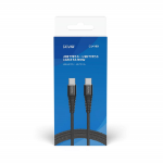 SAV io CL-160 USB cable 2 m USB 2.0 USB C - USB C Black