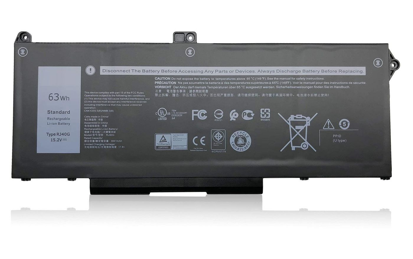 Image of CoreParts MBXDE-BA0250 notebook spare part Battery