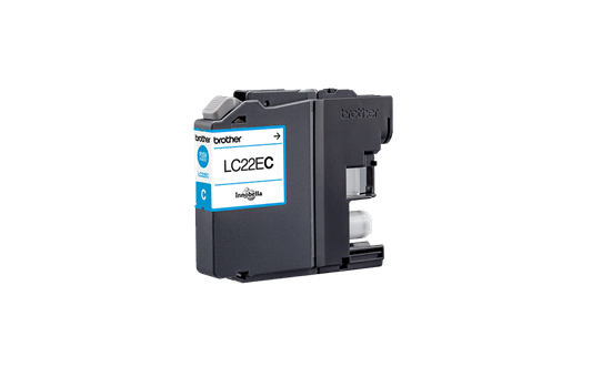 Image of Brother LC-22EC Ink cartridge cyan, 1.2K pages ISO/IEC 24711...