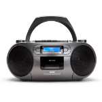 Aiwa BBTC-660DAB/MG Analog & digital 4 W DAB+, FM Grey MP3 playback