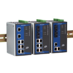 Moxa EtherDevice™ Switch EDS-508A, 6 x 10/100BaseT(X), Single Mode SC x 2 Managed