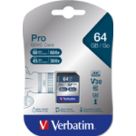 Verbatim Pro 64 GB SDXC UHS Klasse 10