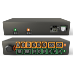 Vertiv Geist MG05M2R1-16PB43-3PS6B2H10-S power distribution unit (PDU) 16 AC outlet(s) 0U Black