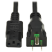 Tripp Lite P006AB-025-HG power cable Black 300" (7.62 m) NEMA 5-15P C13 coupler