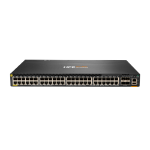 HPE Aruba Networking CX 6300M 48-port 1GbE Class 4 PoE and 4-port SFP56 Switch Managed L3 Gigabit Ethernet (10/100/1000) Power over Ethernet (PoE) 1U Grijs