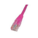 Cables Direct Cat5e UTP 0.25m networking cable Pink