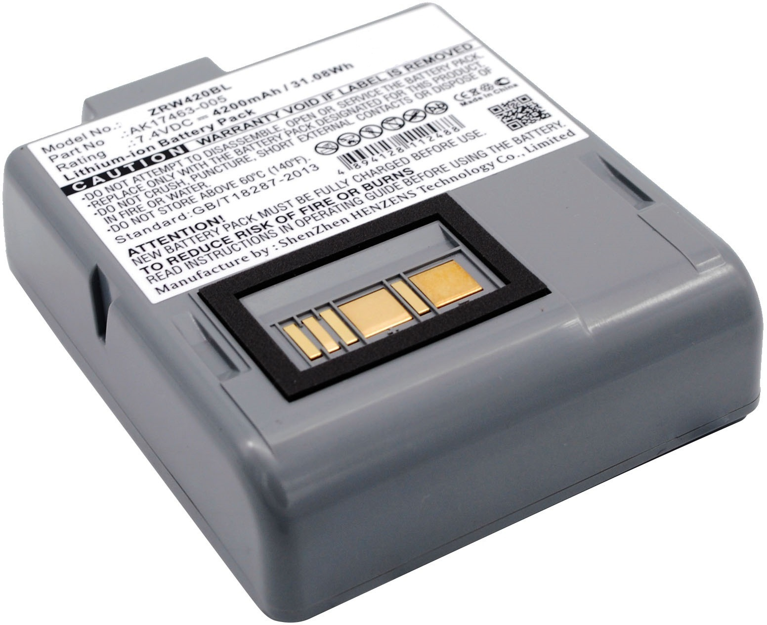 CoreParts MBXPR-BA045 printer/scanner spare part Battery 1 pc(s)
