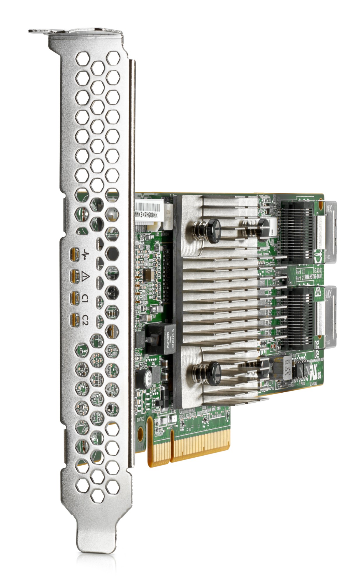 Hewlett Packard Enterprise H240 12Gb 2-ports Int Smart Host Bus Adapter RAID controller PCI Express x8 3.0 12 Gbit/s